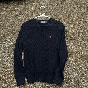 Dark blue Polo sweater